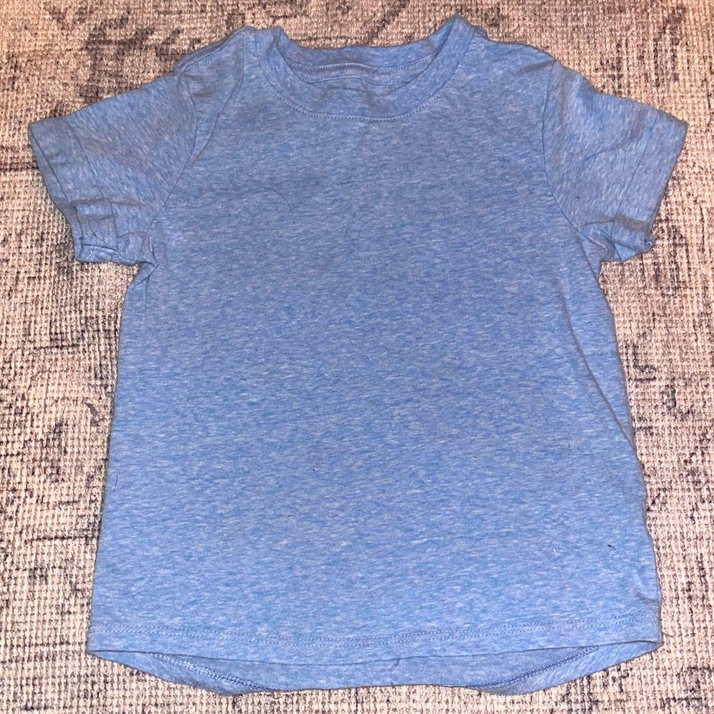 LIKE NEW toddler boys blue t shirt